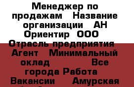 Менеджер по продажам › Название организации ­ АН Ориентир, ООО › Отрасль предприятия ­ Агент › Минимальный оклад ­ 50 000 - Все города Работа » Вакансии   . Амурская обл.,Архаринский р-н